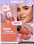 SHEGLAM Makeup - Color Bloom Liquid Blush Matte (Cutie Pie)
