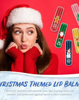 100 Pcs Christmas Lip Balm Lip
