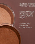COVER FX Illuminating Setting Powder Duo - Deep- Makeup All-Day