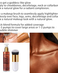 Shimmer Body Oil, Face and Body Liquid Luminizer