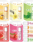 30 Pack Lip Balms SPF 30 Travel