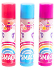 Lip Smacker Magical Unicorn Lip Balm - Moisturizing, Soothing Trio Enchanting Cherry, Rainbow Berry, & Unicorn Delight