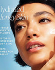 Farmacy Ceramide Face Moisturizer - Honey Halo Hydrating Facial Moisturizer for Dry Skin - Plumps, Soothes + Restores Skin with Potent Ceramides + Buckwheat Honey for a Dewy, Healthy Glow (100ml)