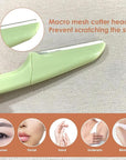 Eyebrow Razor - Premium Facial Hair Remover for Women, Smooth Dermaplaning Tool, Gentle & Safe, Stainless Steel, Compact Design for Travel & Daily Use (3-Pack)