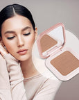 MEICOLY Contour Palette,Shimmer Highly Pigmented Face Powder,Silky Smooth Nude Brown