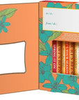 Burt's Bees Gifts Ideas - Just Picked Lip Balm Set, Pomegranate, Watermelon, Sweet Mandarin, Coconut & Pear, Natural Origin Lip Treatment, 4 Tubes, 0.15 oz.