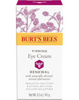 Burt's bees renewal firming eye