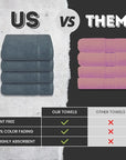 Infinitee xclusives blue wash cloths