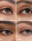 Milani Tubing Mascara, Highly Rated Lash Extensions Tubing Mascara Black for Added Length and Lift, Shea Butter to Nourish and Condition Lashes, Viral Tik Tok Products - 2 pack