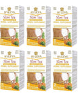 Hyleys Slim Tea Pineapple Flavor - Weight Loss Herbal Supplement Cleanse and Detox - 25 Tea Bags (6 Pack)