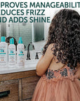 Fairy Tales Curly Q Hydrating Shampoo and Conditioner Set - Paraben, Sulfate, Gluten, Nut Free - For All Curl Types Including Multi Cultural Hair