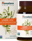 Himalaya LiverCare for Total Liver Support, Cleanse and Detox, Protects Cells & Enzymes, 375 mg, 180 Capsules, 90 Day Supply