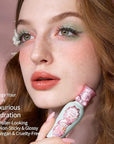 Flower Knows Midsummer Fairytales Lip Gloss G07 Lullaby + Violet Strawberry Rococo Glitter Lip Gloss G02 Rasberry Booze