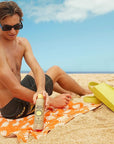Sun Bum Original SPF 70 Sunscreen Body Spray - Broad Spectrum Moisturizing Sunscreen with Vitamin E - Hawaii 104 Act Compliant (Made without Octinoxate & Oxybenzone) - 6 oz