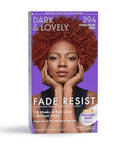 SoftSheen-Carson Dark and Lovely Fade Resist Rich Conditioning Hair Color, Permanent Hair Color, Up To 100 percent Gray Coverage, Brilliant Shine with Argan Oil and Vitamin E, Vivacious Red