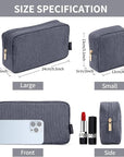 Magefy makeup bag 2 pcs