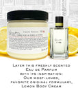 C.O. Bigelow Lemon Eau de Parfum No.1999, Lemon Perfume with Citrus & White Musk, 3.4 fl oz., Vegan & Paraben Free Perfumes