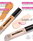 wet n wild Mega Last Incognito All-Day Full Coverage Liquid Matte Concealer, Medium Neutral