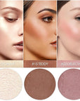 3 Pcs NEUTRAL Contour Stick Set,Cream Blush & All Skin