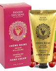 Panier des Sens - Hand Cream for Dry Cracked Hands - Grape Hand Lotion with Shea Butter & Grape Seed Oil - Vitamin E Skin Moisturizer with 97% Natural Ingredients - Made in France, 2.5 fl oz