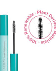 Almay Lengthening Mascara, Volume & Lift, Eye Makeup, Hypoallergenic and-Fragrance Free, 030 Black Brown, 0.24 fl oz.