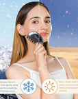 TeraRX® Terahertz Gua Sha Comb – Authentic Terahertz Massage Tool for Scalp, Face & Neck – Anti-Static Scalp Massage Comb for Tension Relief, Circulation & Daily Self-Care Routine
