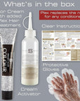 Smart Beauty Silver Metallic Hair Dye, Demi Permanent, Silver Toner for Bleached Hair, Plex Anti-Breakage Technology, Cruelty Free, Vegan, for Bleached/Pre-lightened Hair