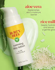 Burt's Bees Calming Day Face Lotion With Aloe and Rice Milk, Soothing Face Lotion for Sensitive Skin, 98.9 Percent Natural Origin Skin Care, 1.8 oz. Bottle