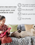 Hotel Scents Diffuser Tooba Oil 50ml - Inspired by La Vie Est Belle Perfume - Berry, Patchouli & Violet - Home Luxury Scent Oil for Waterless & Ultrasonic Diffuser - Premium Fragrance Oil