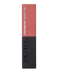 REVLON Lipstick, ColorStay Suede Ink, Built-in Primer, Infused with Vitamin E, Waterproof, Smudge-proof, Matte Color, 005 Hot Girl, 0.09 oz.