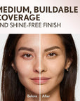 Covergirl Clean Invisible Pressed Powder, Lightweight, Breathable, Vegan Beige 125, 0.38oz