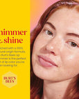 Burt's Bees Shimmer Lip Tint Set, Tinted Lip Balm Stick, Moisturizing for All Day Hydration with Natural Origin Glowy Pigmented Finish & Buildable Color, Grapefruit (4-Pack)