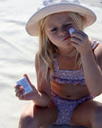 Zoey Naturals SPF 50 Mineral Sunscreen Stick for Babies & Kids - Safe Sunblock Moisturizer for Body & Face - with Rose Hips Oil, Zinc Oxide, Cruelty Free and Reef Safe, Made in USA
