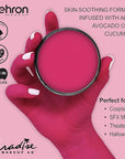 Mehron Makeup Paradise Makeup AQ Pro Size | Stage & Screen Performance, Face & Body Painting, Beauty, Cosplay, and Halloween | Water Activated Face Paint, Body Paint 1.4 oz (40 g) - Dark Pink