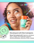 Bubble Skincare Slam Dunk Bundle - Hydrating Face Cream for Dry Skin Made with Vitamin E + Aloe Vera Juice for a Glowing Complexion - Skin Care with Blue Light Protection (50ml + 10ml, 2 Count)