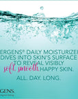 Jergens Daily Moisture Dry Skin Moisturizer, Hand and Body Lotion, with HYDRALUCENCE blend, Silk Proteins, and Citrus Extract, 21 Oz