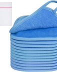 KODAMO Makeup Remover Cloth, Reusable Makeup Remover Pads Washable with Mesh Bag, Microfiber Makeup Removal Face Wash Cloths with Just Water, Gentle Soft, 12 Pack