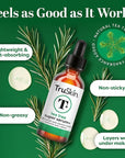 TruSkin Tea Tree Oil Acne Treatment for Face – Acne Serum – Improve the Appearance of Pores, Skin Tone for Smooth, Glowing Skin with Salicylic Acid, Vitamin C, Niacinamide & Retinol, 2 OZ