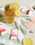 FLOWER BEAUTY By Drew Barrymore Lip & Cheek Gel Crush - Cream Blush and Lips Tint in One Portable Multistick - Hydrating Burst of Color (Strawberry Crush)