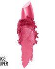 Maybelline Color Sensational Lipstick, Lip Makeup, Cream Finish, Hydrating Lipstick, Pink & Proper, Coral Pink ,1 Count