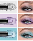 Boobeen 3PCS Cream Eyeshadow Pencil Crayon Waterproof Brightener Stick Shimmer Pen Create Glitter Eye Makeup, Easy to Use
