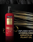 TRESemmé Expert Keratin Smooth Hair Care Set - Heat Protection Spray, Shine Serum with Marula Oil, and Thermal Leave-in Spray, Anti-Frizz Products (3 Piece Set)