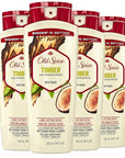 Old Spice Cleansing Body Wash for Men, 24/7 Shower Fresh with Lasting Scent, Cleanse & Refresh, Gentle on Skin, Vitamin B3, Timber with Sandalwood + Cypress Scent, 18 oz (Pack of 4)