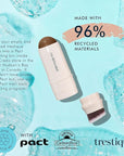 trestique Bronzer Stick, Refillable Contour Stick With Built-In Cream Bronzer