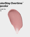 Revlon Liquid Lipstick with Clear Lip Gloss, ColorStay Overtime Lipcolor, Dual Ended with Vitamin E, 340 Eternally Tan, 0.07 Fl Oz
