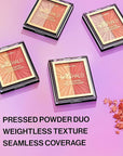 Wet n Wild MegaGlo Blushlighter, Blendable Blush & Highlighter Set, Shimmery Metallic Finish, Highlight Bling