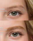 WUNDERBROW Eyebrow Gel, Waterproof, Smudgeproof, Lasts for Days, Shade: Blonde, Vegan and Cruelty-Free