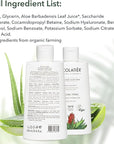 Organic Aloe Vera Facial Toner - 250ml