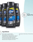 Dial Men Hair + Body Wash, Hydro Fresh, 20 fl oz (Pack of 4)