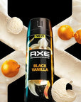 AXE Fine Fragrance Collection Premium Deodorant Body Spray for Men - Variety Pack - Blue Lavender, Aqua Bergamot, Golden Mango, & Black Vanilla - Pack of 4 72H Odor Protection, Aluminum Free, 4 oz